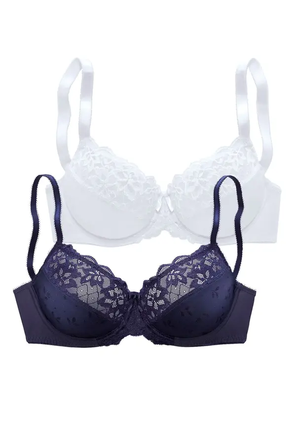 PETITE FLEUR PETITE FLEUR Nedrček  marine / bela