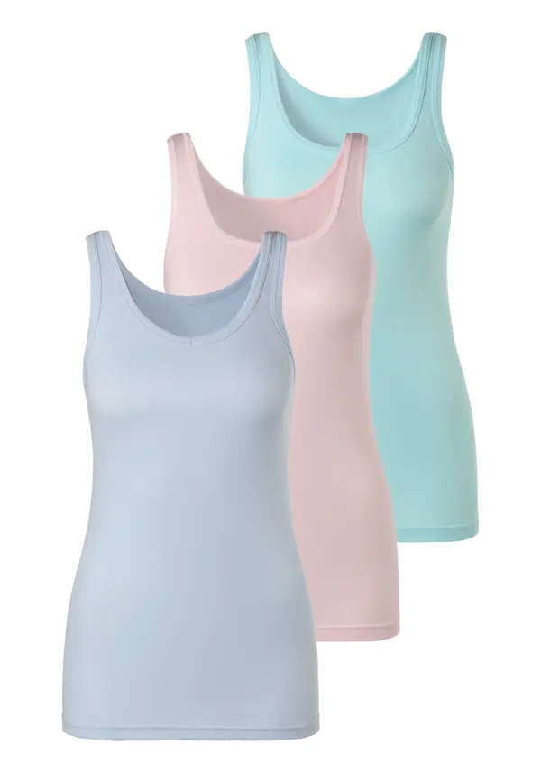 PETITE FLEUR PETITE FLEUR Spodnja majica  dimno modra / pastelno zelena / pastelno roza