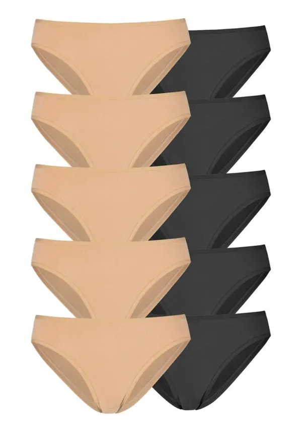 PETITE FLEUR PETITE FLEUR Spodnje hlačke  nude / črna