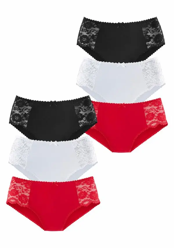PETITE FLEUR PETITE FLEUR Spodnje hlačke  rdeča / črna / bela