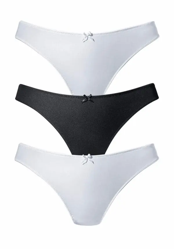PETITE FLEUR PETITE FLEUR Tangice  črna / bela