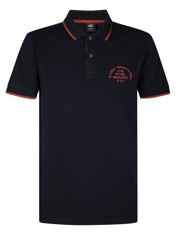 Petrol Industries Petrol Industries Majica '35 years'  mornarska / rjasto rdeča