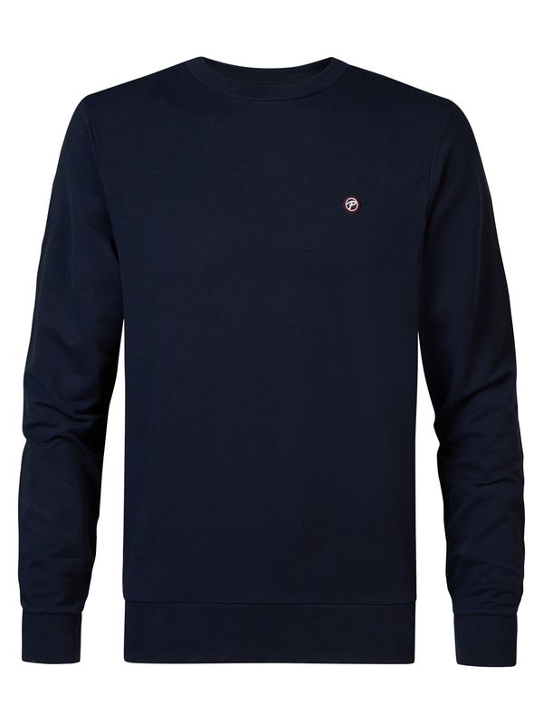 Petrol Industries Petrol Industries Majica  nočno modra / rdeča / off-bela