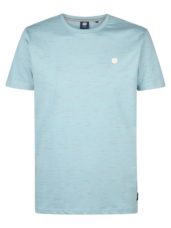 Petrol Industries Petrol Industries Majica 'Sandstone'  kremna / svetlo modra / bela