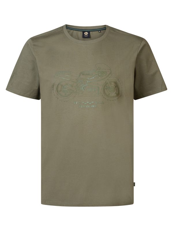 Petrol Industries Petrol Industries Majica 'Tupit'  zelena / oliva