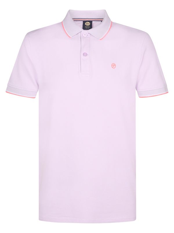 Petrol Industries Petrol Industries Majica 'Wave'  sliva / korala / bela