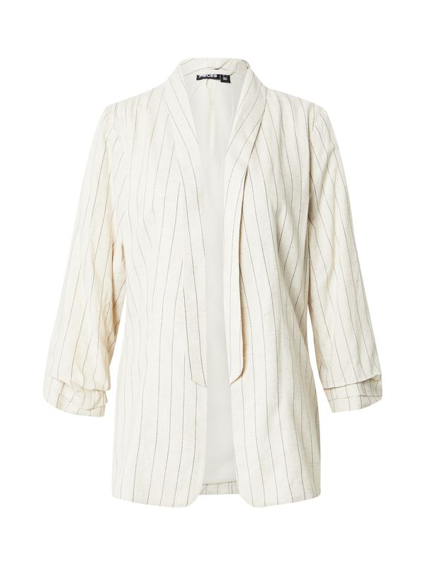 PIECES PIECES Blazer  ecru / temno siva