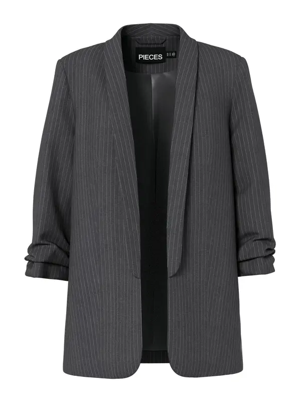 PIECES PIECES Blazer 'PCBosella'  antracit / bela
