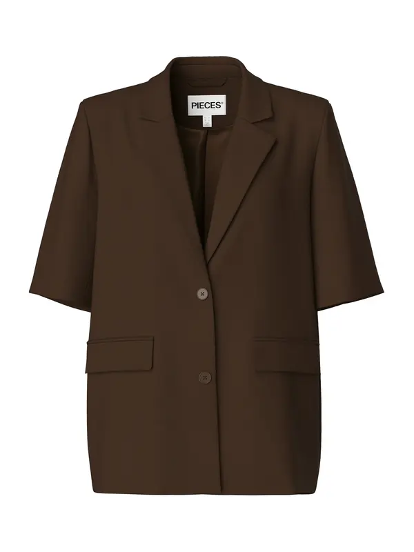 PIECES PIECES Blazer 'PCBOSELLA'  temno rjava