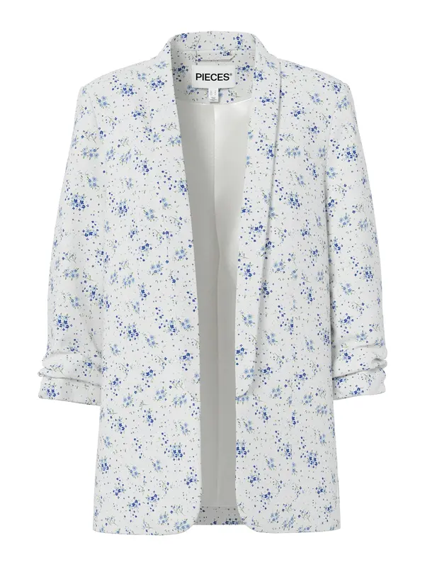 PIECES PIECES Blazer 'PCBOSS'  modra / svetlo modra / zelena / bela