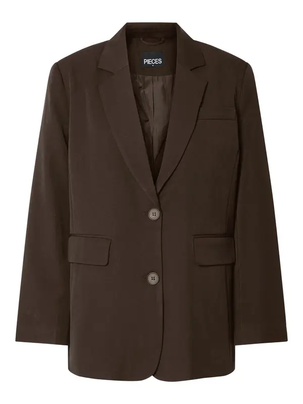 PIECES PIECES Blazer 'PCKamil'  temno rjava