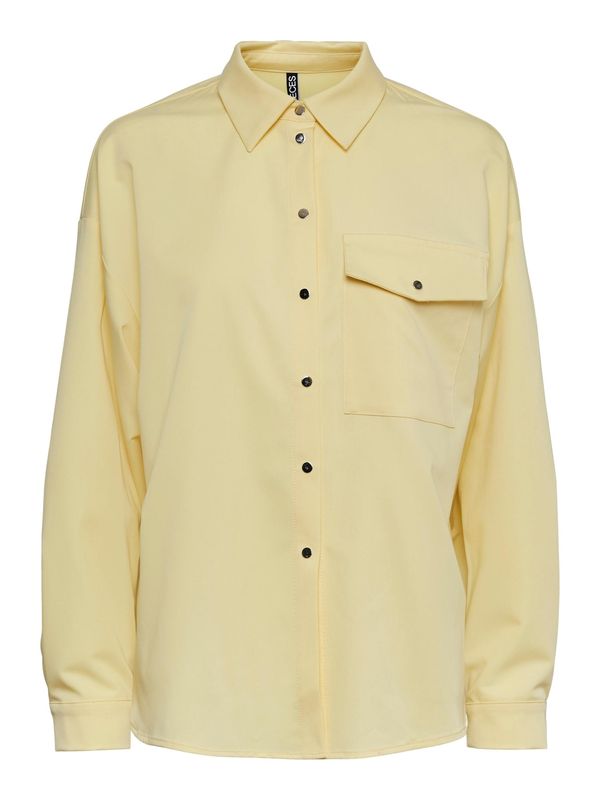 PIECES PIECES Bluza 'Abby'  svetlo rumena