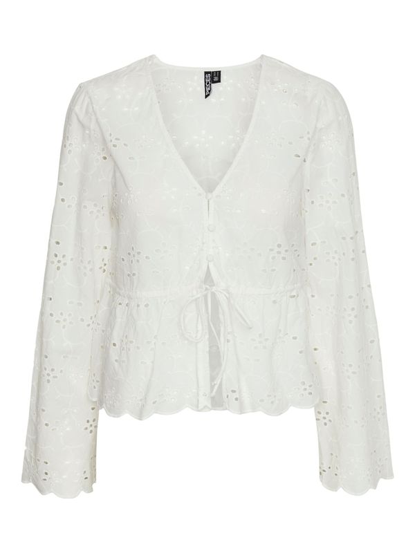 PIECES PIECES Bluza 'ARMORINE'  bela