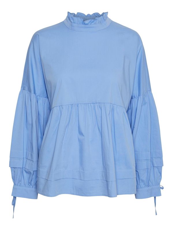 PIECES PIECES Bluza 'Dula'  svetlo modra