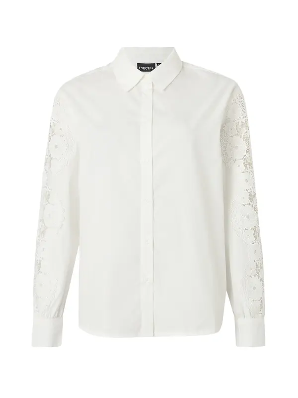 PIECES PIECES Bluza 'PCBETTA'  bela