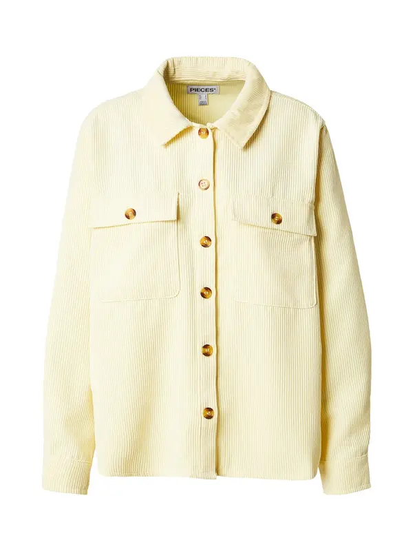PIECES PIECES Bluza 'PCEFFI'  rumena