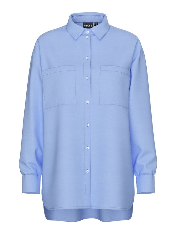 PIECES PIECES Bluza 'PCMELIA'  svetlo modra