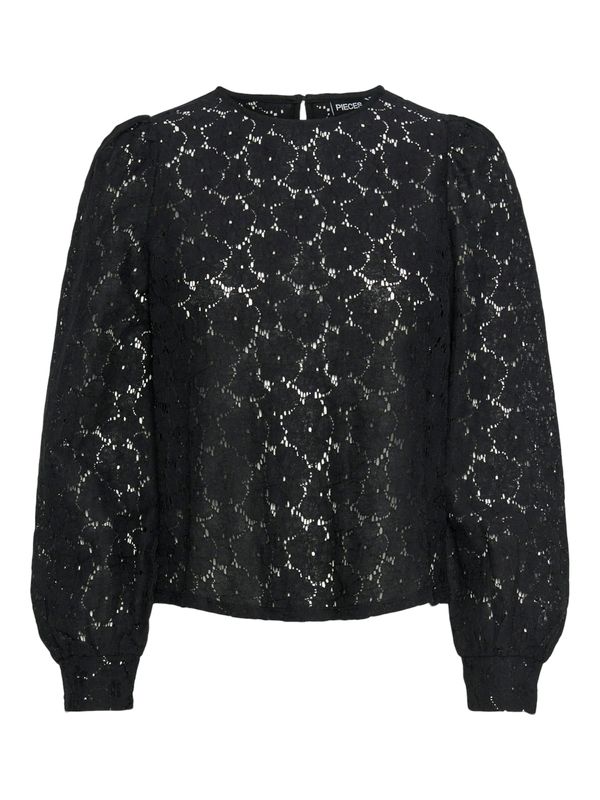 PIECES PIECES Bluza 'PCNANESSA'  črna