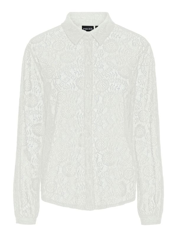 PIECES PIECES Bluza 'PCOlline'  bela