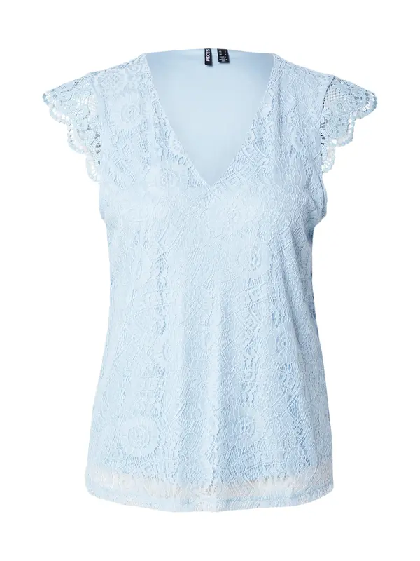 PIECES PIECES Bluza 'PCOLLINE'  dimno modra