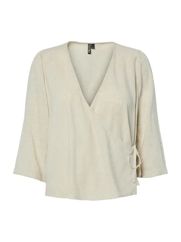PIECES PIECES Bluza 'PCPia'  ecru