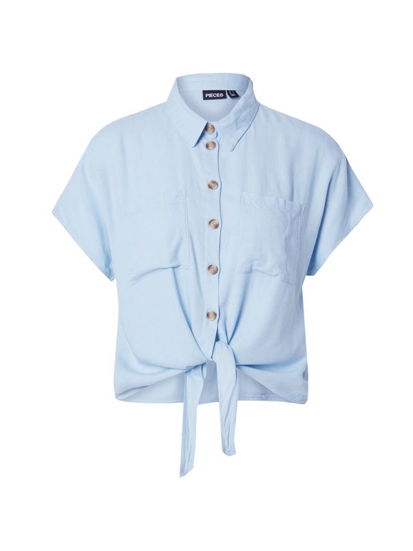 PIECES PIECES Bluza 'PCPIA'  svetlo modra