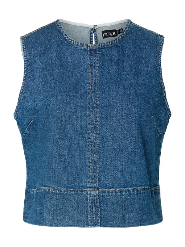 PIECES PIECES Bluza 'PCSILKE'  moder denim