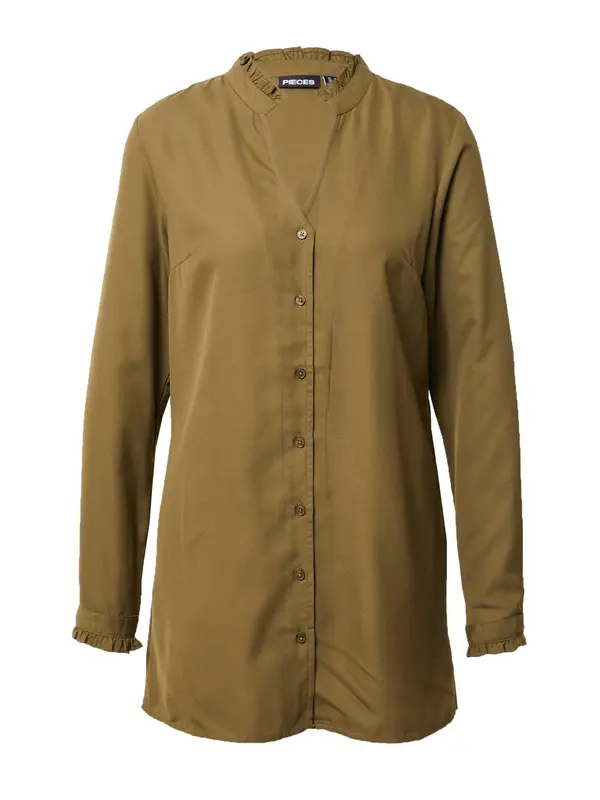 PIECES PIECES Bluza 'SIGNE'  oliva