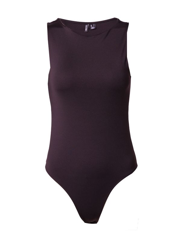 PIECES PIECES Bodi majica 'NEJA'  črna