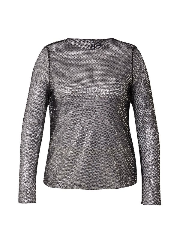 PIECES Curve PIECES Curve Majica 'PCRISSI'  črna