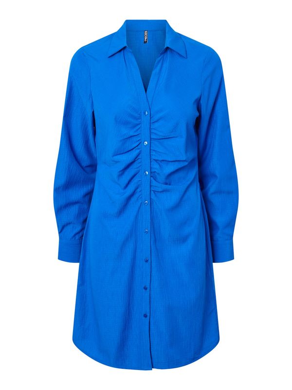 PIECES PIECES Dolga srajca 'Anne'  modra