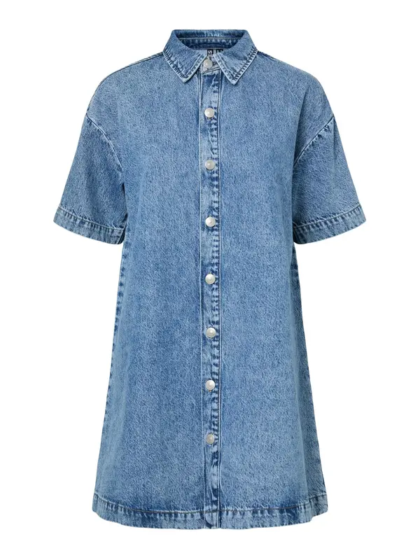 PIECES PIECES Dolga srajca 'PCSky'  moder denim