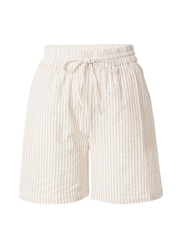 PIECES PIECES Hlače 'SALLY'  bež / kit