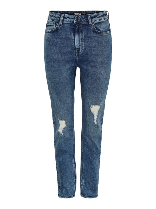 PIECES PIECES Kavbojke 'BELLA'  moder denim