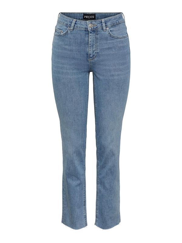 PIECES PIECES Kavbojke 'DELLY'  moder denim