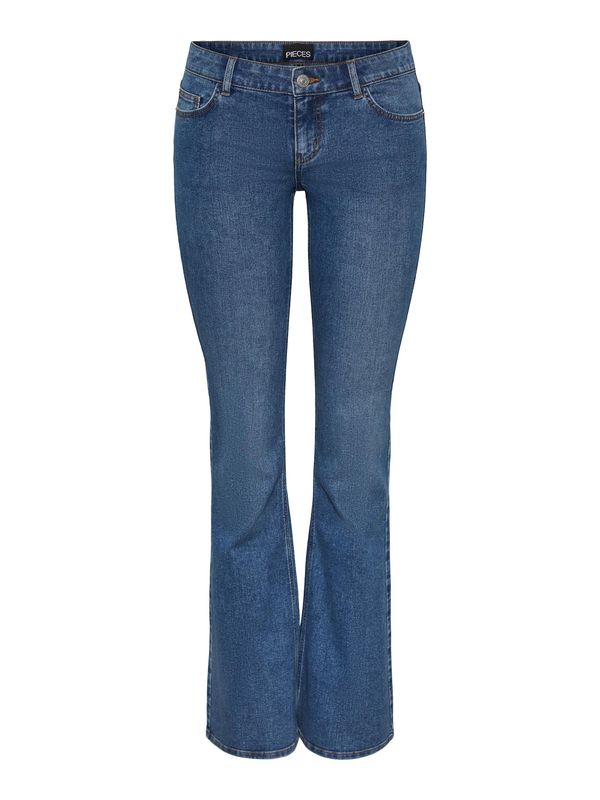 PIECES PIECES Kavbojke 'PEGGY'  moder denim