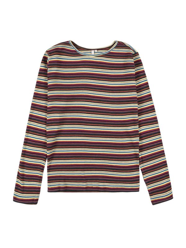 Pieces Kids Pieces Kids Majica 'LPMulti'  svetlo rumena / petrol / temno rdeča / bela