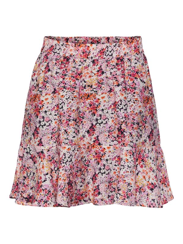 PIECES PIECES Krilo 'BRUNA'  lila / oranžna / živo rdeča / bela