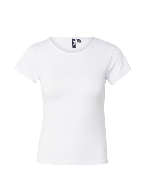 PIECES PIECES Majica 'PCECHO'  bela