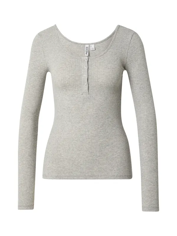 PIECES PIECES Majica 'PCKitte'  pegasto siva