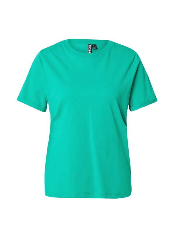 PIECES PIECES Majica 'PCRIA'  turkizna