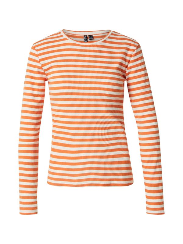 PIECES PIECES Majica 'PCRUKA'  jastog / off-bela