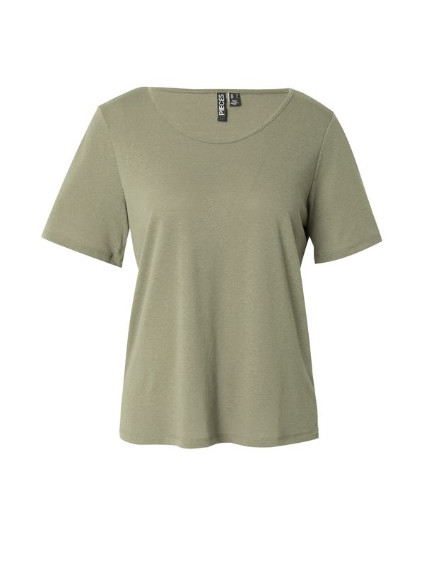 PIECES PIECES Majica 'SYLVIE'  večbarvno zelena