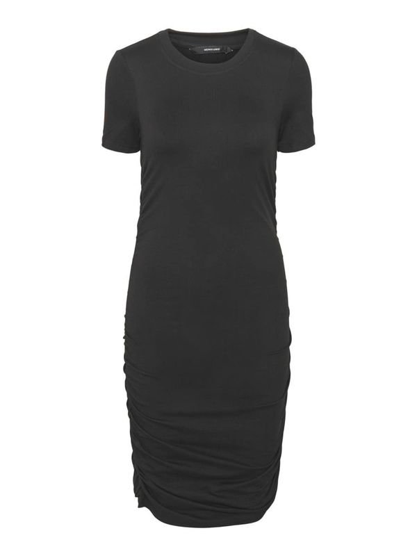 PIECES PIECES Obleka 'MISS'  črna