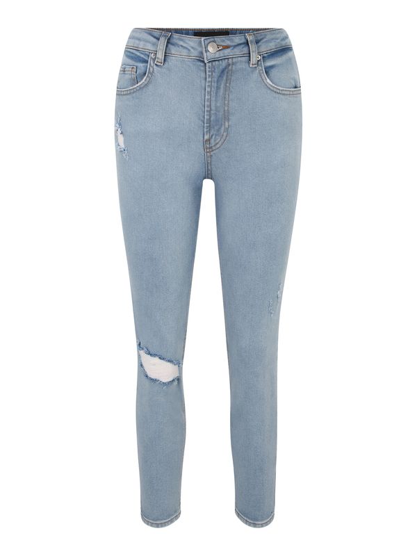 Pieces Petite Pieces Petite Kavbojke 'Leah'  moder denim