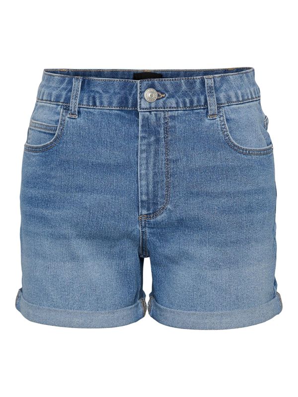 Pieces Petite Pieces Petite Kavbojke 'Peggy'  moder denim