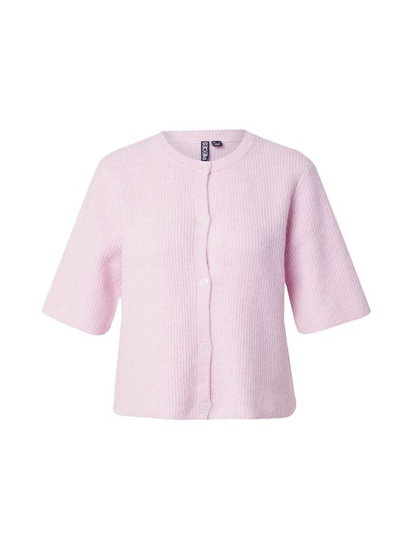 PIECES PIECES Pletena jopa  roza