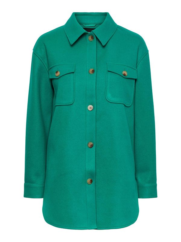 PIECES PIECES Prehodna jakna 'JUDY'  smaragd