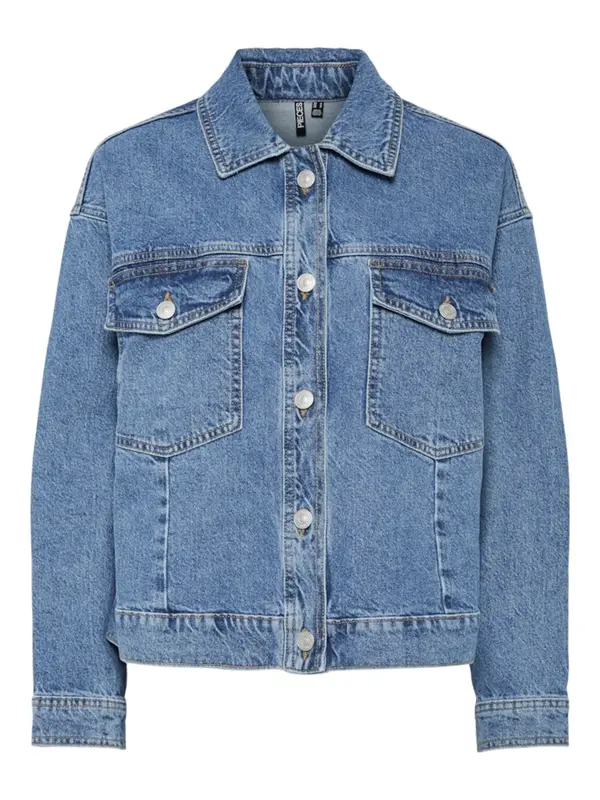PIECES PIECES Prehodna jakna 'PCElma'  moder denim