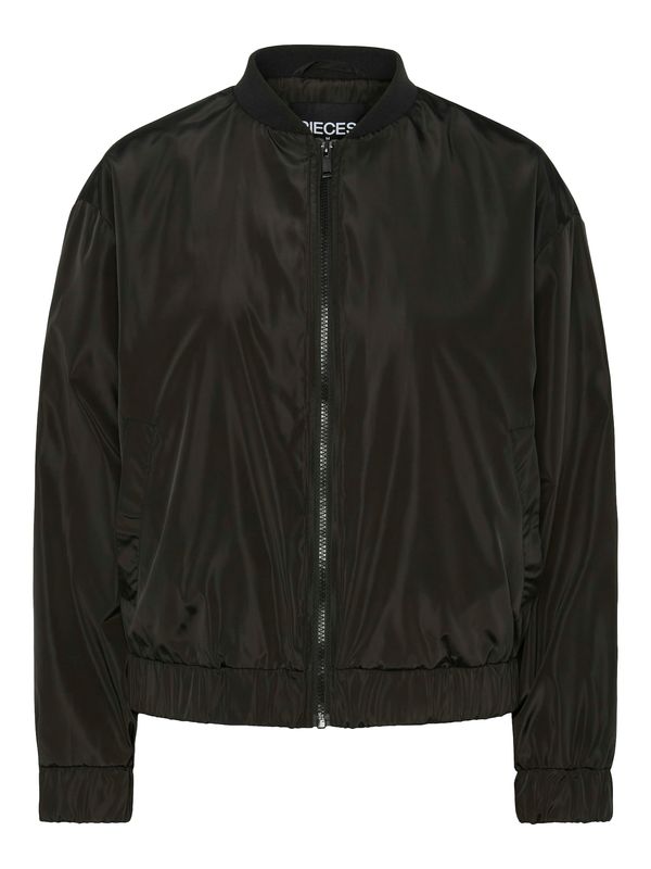 PIECES PIECES Prehodna jakna 'PCVIOLA'  črna